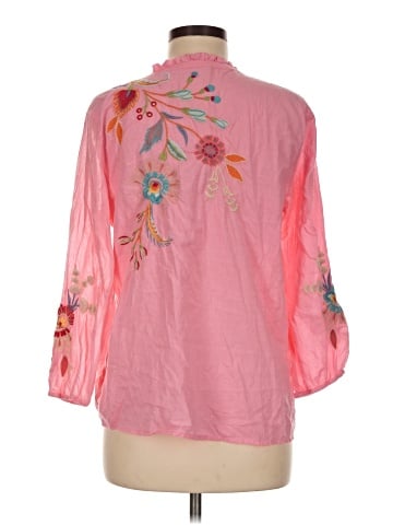 Johnny Was 3/4 Sleeve Blouse (view 2)
