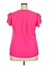 Blooming Jelly Pink Short Sleeve Blouse Size XXL - photo 2