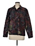 Chico's 100% Cotton Print Black Jacket Size Med (1) - photo 1