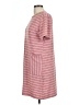 Ginger G. Stripes Pink Casual Dress Size L - photo 5