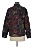 Chico's 100% Cotton Print Black Jacket Size Med (1) - photo 2