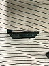Zara Stripes Tan Long Sleeve Blouse Size S - photo 7