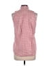 Lands' End Polka Dots Pink Sleeveless Button-Down Shirt Size XL - photo 2