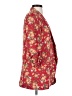 Oddi 100% Polyester Floral Red Blazer Size S - photo 4