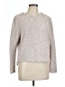 Lou & Grey for LOFT Tweed Silver Pullover Sweater Size L - photo 1