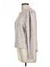 Lou & Grey for LOFT Tweed Silver Pullover Sweater Size L - photo 5