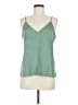 A New Day 100% Polyester Green Sleeveless Top Size M - photo 1