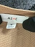 Mine Tan Sleeveless Blouse Size M - photo 7