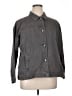 Eileen Fisher Gray Denim Jacket Size XL - photo 1