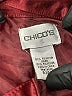 Chico's 100% Polyester Solid Burgundy Jacket Size Lg (2) - photo 6