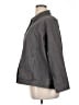 Eileen Fisher Gray Denim Jacket Size XL - photo 5