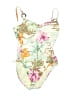 Raisins Floral Ivory One Piece Swimsuit Size M - photo 1