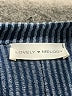 Lovely Melody Blue Pullover Sweater Size M - photo 7