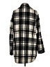 MNG Plaid Black Coat Size XS - photo 2