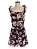 Sienna Sky 100% Polyester Floral Blue Romper Size S - photo 1