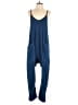 FP Movement 100% Polyester Solid Blue Jumpsuit Size S - photo 1