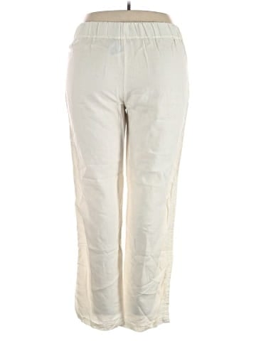 Voyage by Marina Rinaldi Linen Pants (view 2)