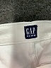 Gap Solid White Denim Shorts Size 30 waist r - photo 3