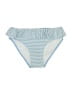 H&M Stripes Blue Swimsuit Bottoms Size 8 - photo 1