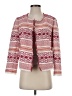 Ann Taylor LOFT Print Red Blazer Size 0 - photo 1