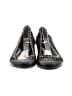 B Makowsky 100% Leather Black Flats Size 6 - photo 2