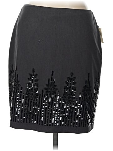 Kelly and Diane Faux Leather Skirt (view 1)