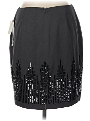 Kelly and Diane Faux Leather Skirt (view 2)