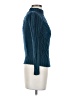 La Vie Rebecca Taylor Teal Wool Pullover Sweater Size XS - photo 4