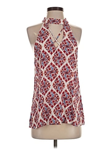 Blue Rain Sleeveless Blouse (view 1)