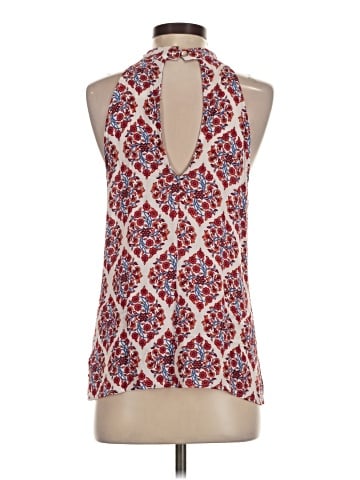 Blue Rain Sleeveless Blouse (view 2)