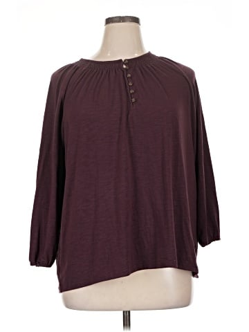 L.L.Bean 3/4 Sleeve Blouse (view 1)