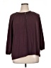 L.L.Bean Burgundy 3/4 Sleeve Blouse Size XL - photo 1