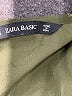 Zara Basic 100% Polyester Green Casual Dress Size M - photo 7