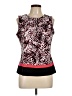 Calvin Klein Red Sleeveless Blouse Size L - photo 1