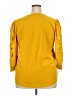 Chico's 100% Rayon Yellow 3/4 Sleeve Top Size XXL (4) - photo 2
