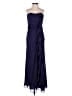 David's Bridal 100% Polyester Blue Cocktail Dress Size 2 - photo 1