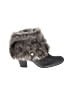 IMAN Gray Ankle Boots Size 9 - photo 1