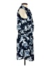 dalia 100% Polyester Blue Casual Dress Size 4 - photo 4