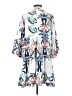Assorted Brands 100% Polyester Print White Casual Dress Size S - photo 2