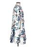 Assorted Brands 100% Polyester Print White Casual Dress Size S - photo 4