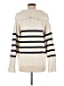 Zara Stripes Ivory Pullover Sweater Size M - photo 2