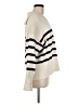 Zara Stripes Ivory Pullover Sweater Size M - photo 4