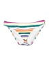 Kona Sol Stripes White Swimsuit Bottoms Size L - photo 1