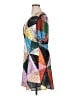 STAUD Print Red Silver Cocktail Dress Size 16 - photo 5