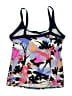ZeroXposur Print Blue Swimsuit Top Size 16 - photo 2