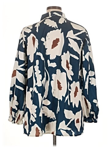 ALTERNATIVE 3/4 Sleeve Blouse (view 2)