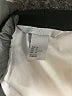 H&M 100% Polyester Stripes Black Casual Skirt Size M - photo 4