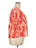 Chico's Orange Short Sleeve Blouse Size XXL (4) - photo 4