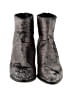 Dolce Vita Silver Ankle Boots Size 7 - photo 2