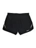 RBX 100% Polyester Solid Black Athletic Shorts Size M - photo 2